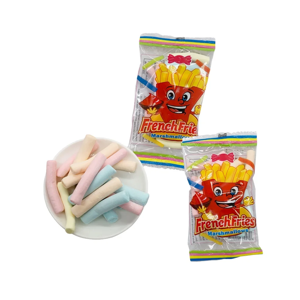 French fries shape Marshmallow Soft Cotton Candy