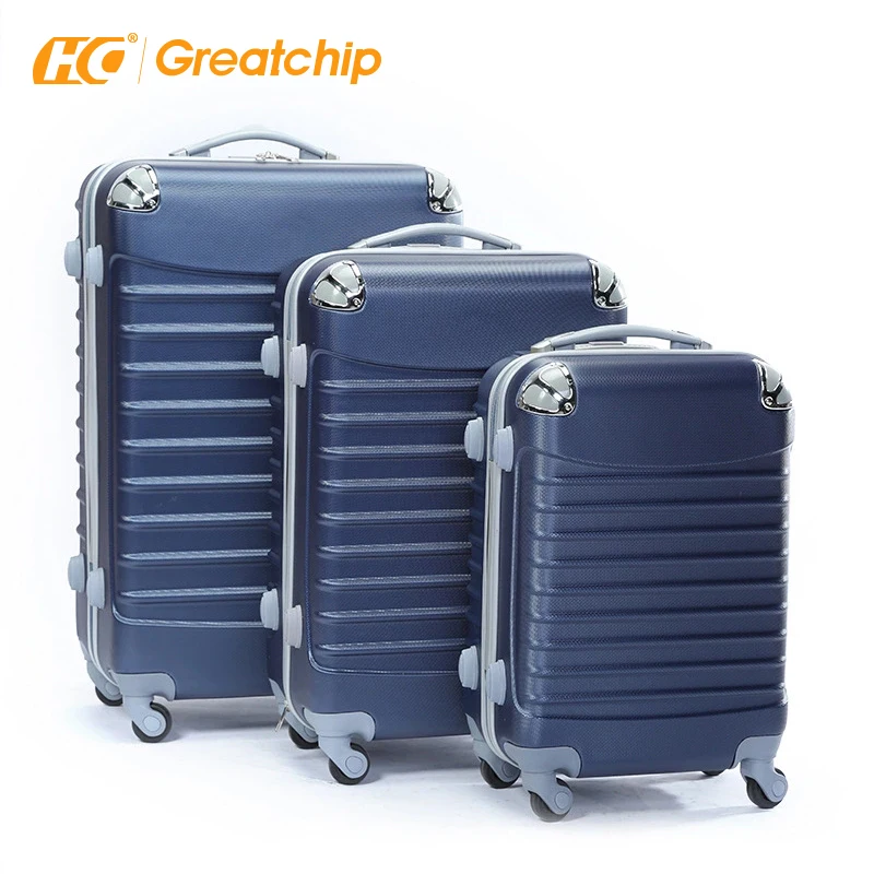 Недорогой чемодан из АБС-пластика для супермаркета, выдвижная тележка для багажа, 20/24/28 дюймов