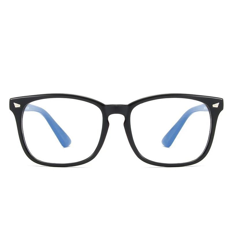 Hot Sale Anti Blue Glasses Retro Flat Unisex Pc Full Frame Mens Optical Men Eyewear Night Vision Glasses Optic