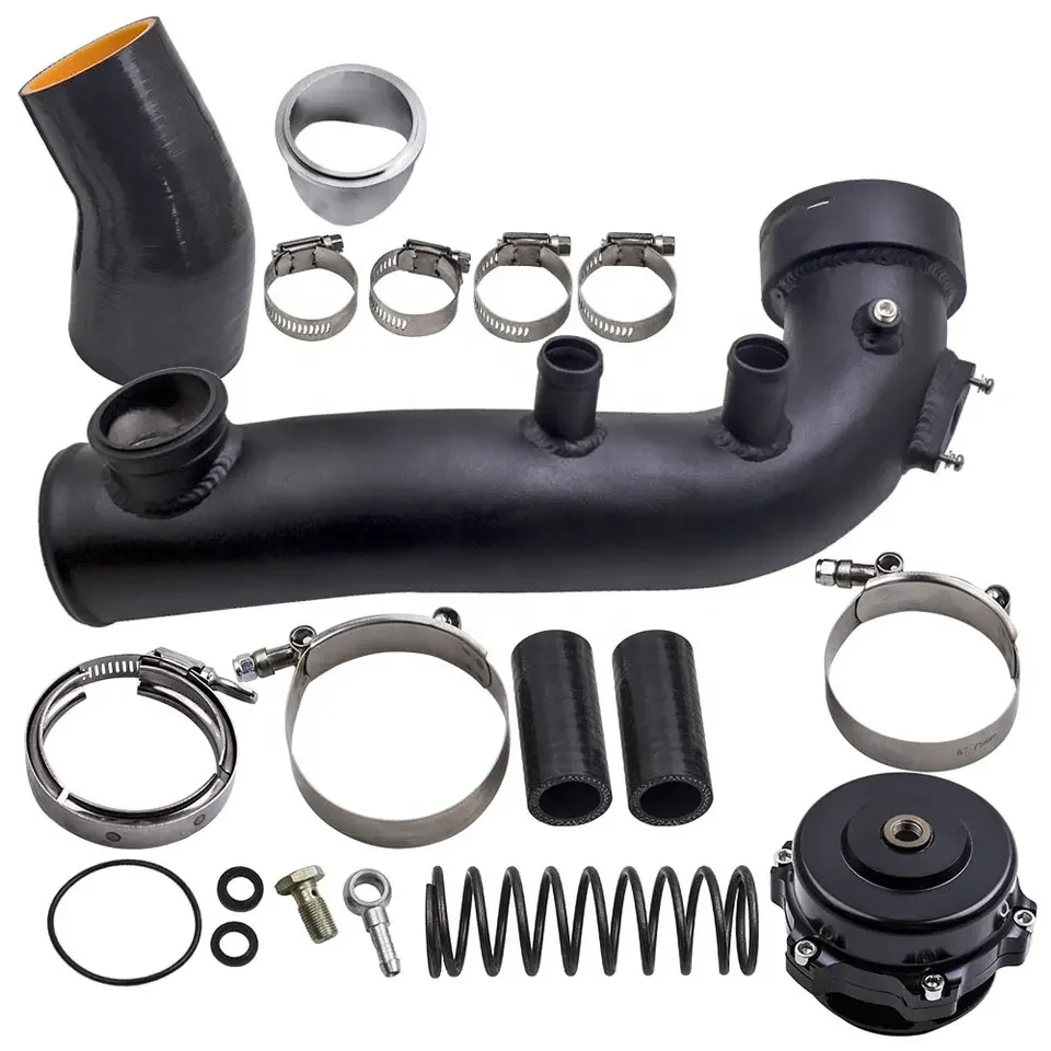 50MM Auto Parts Turbo Intercooler Charge Pipe Kit N54 Charge Pipe For BMW N54 E88 E90