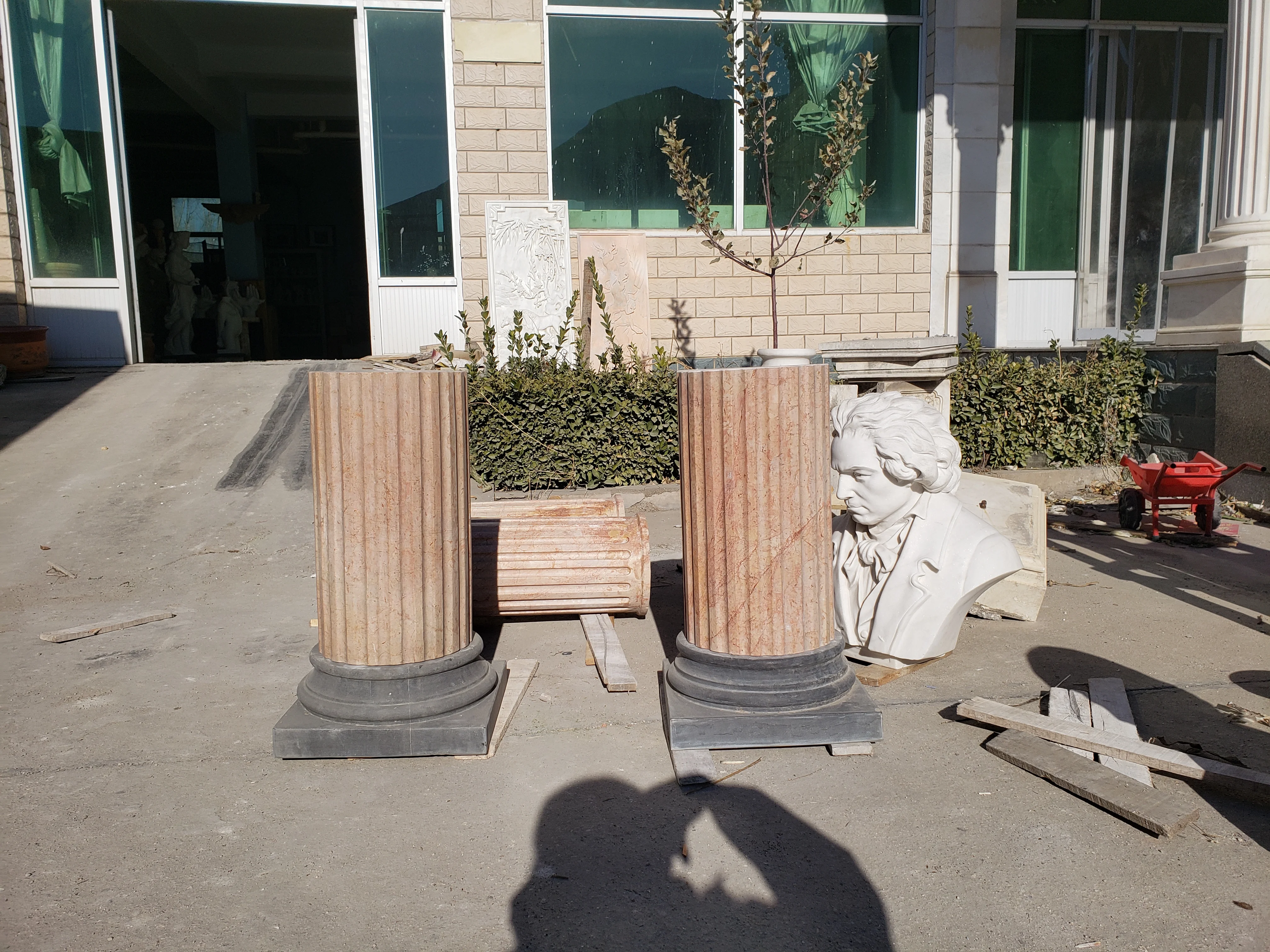 Marble  Columns  Roman Column Mold For sale