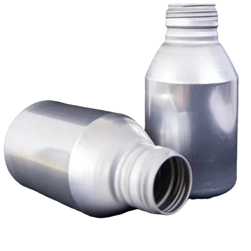 
350ml(12oz) aluminum beverage bottles with a 38mm ROPP pilfer proof screw on cap 