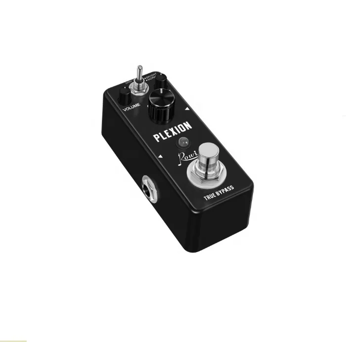 Hot sale mini black Distortion-Plexion multi effect pedal guitar patch cable Guitar Accessories