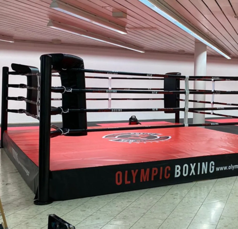 Hot Sale International Standard boxing ring size With Low Price 8mX8m