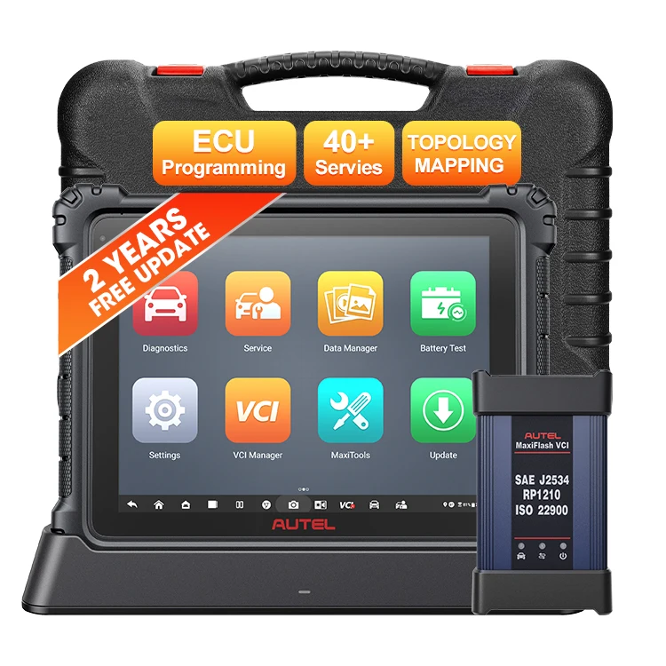 2023 autel maxisys ultra lite ms909 mk908p mk 908 obd2 with free update ecu programming programmer car diagnostic tool scanner