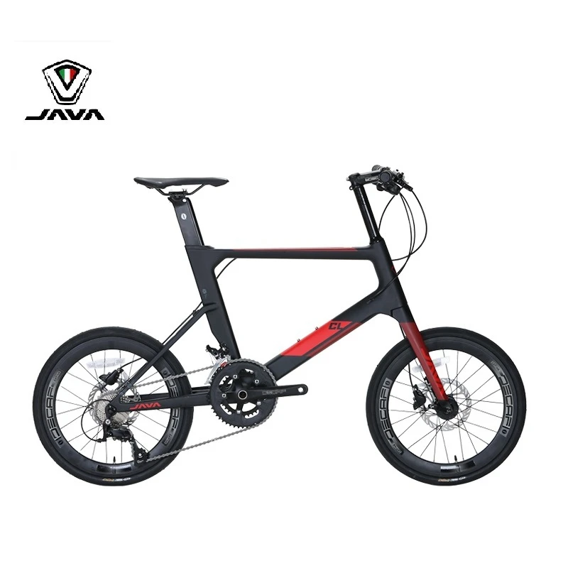 Java CL-CB-ROAD 451 wheel set 22 inch carbon fiber small wheel Bike road Bicycle Hydraulic disc brake 18 speed city BMX cycling