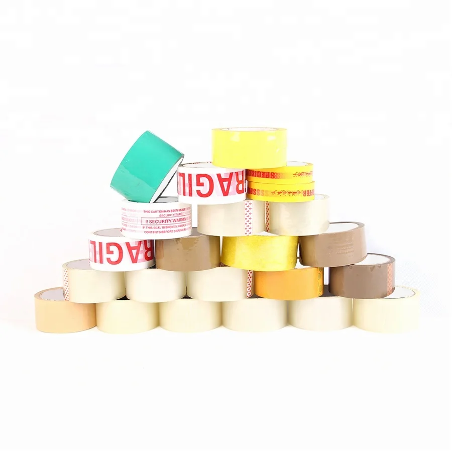 Customer LOGO Customized size cheap CARTONpackaging bopp/opp packing tape  Carton Sealing Adhesive Tape