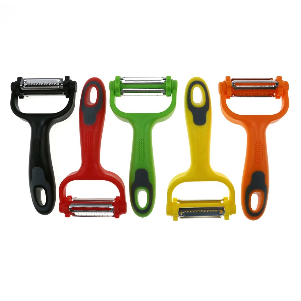 Multifunctional 3 In 1 Stainless Steel Peeler Set for Vegetable & Fruit, Kitchen Peelers for Potato Apple Carrot Veggie