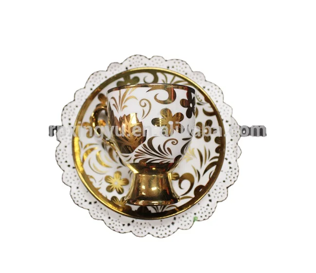 
160cc India porcelain cup and saucer, tea cup and saucer wholesale 