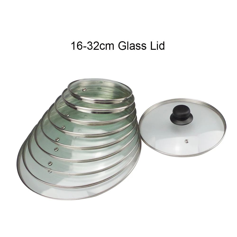 
Cookware 10 inch Transparent Glass Replacement Lid 