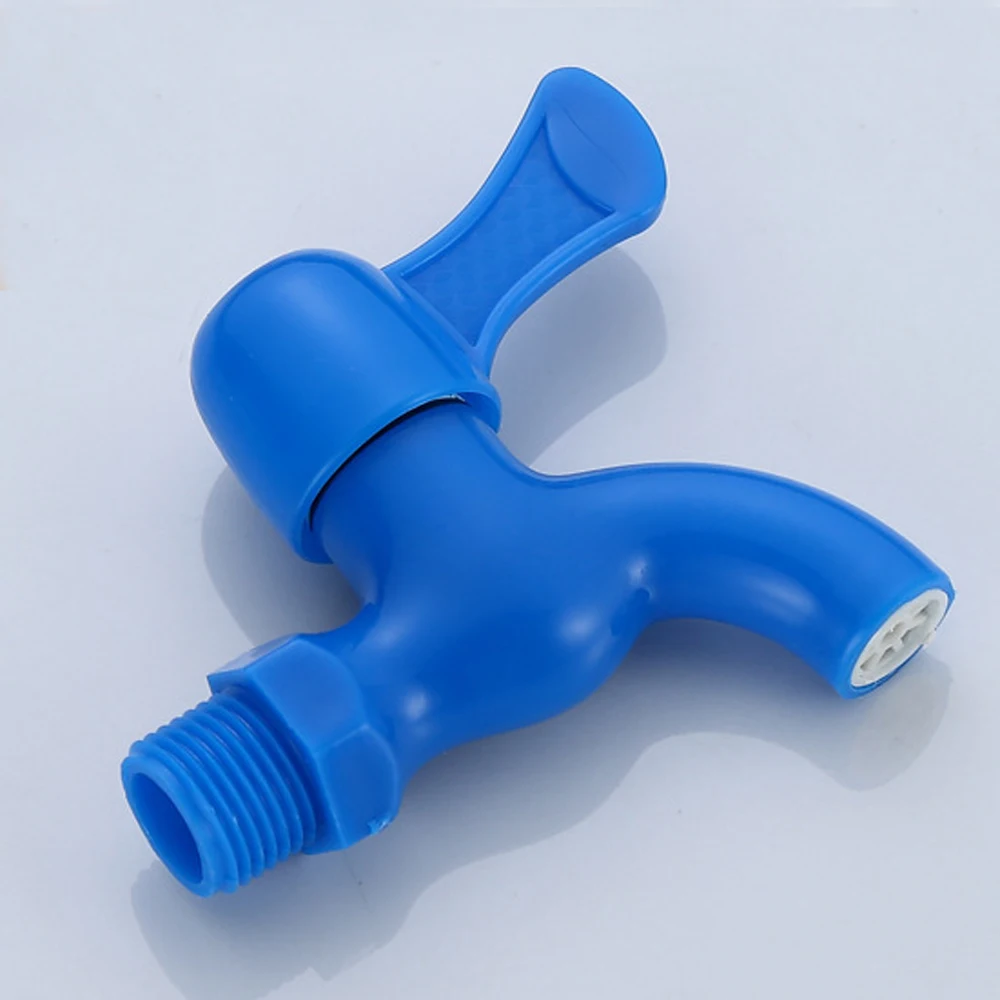 ABS plastic material wall mounted ceramic valve core water taps quick open laundry mop pool faucet