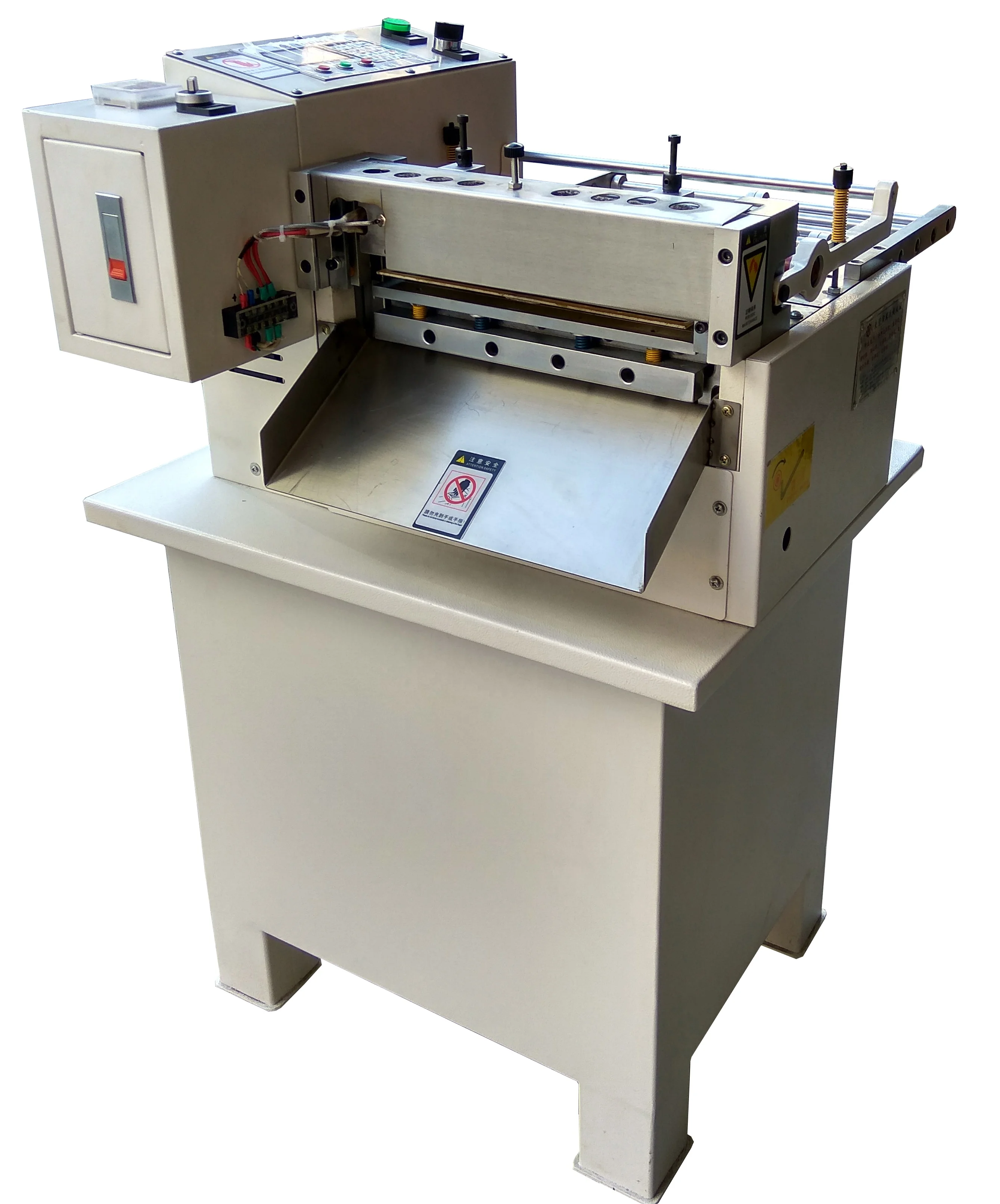 Автоматическая Тяжелая машина для резки тканевой ленты полиэфирной и