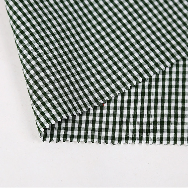 Горячая Распродажа, производитель саржевого плетения, тканая хлопковая клетчатая ткань с принтом, тонкий хлопок