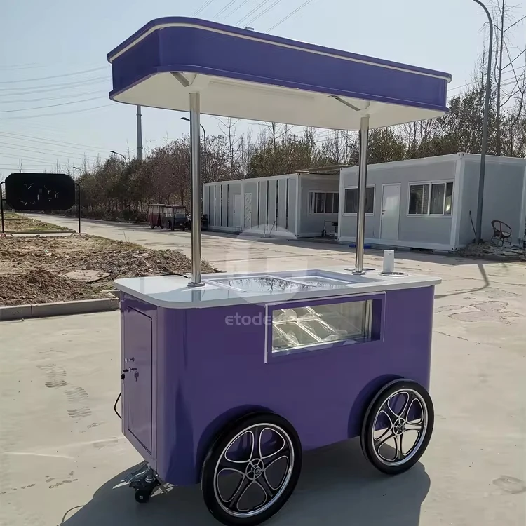 Продовольственный магазин Taco Van киоск сока для пиццы корзина конфет ручная тележка небольшой прицеп еды хот-дог уличное мороженое кофе