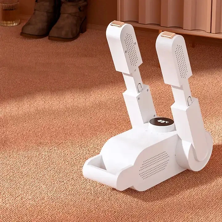 Smart Boot Dryer Electric Shoe Dryer Foldable Telescopic Foot Dryer Eliminate  Bad Odor and sanitize Shoes Socks Warmer