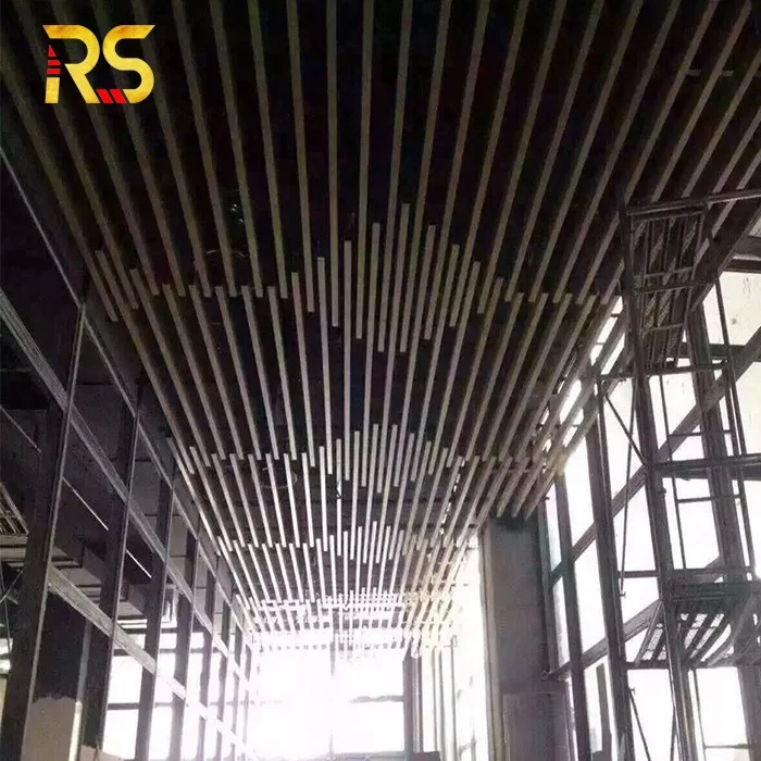 commercial shopping mall aluminium suspended stretch ceiling tile