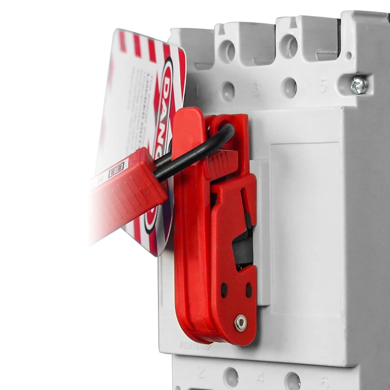 Standard Plastic Grip Tight Circuit Breaker Lockout for Safety Electrical Loto