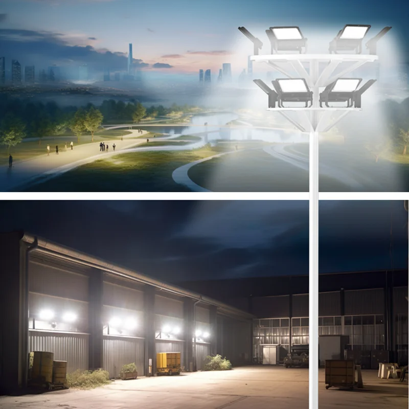 High bright industrial waterproof aluminium reflector 50w 100watt 150w 200w 250 watt smd floodlights led garden flood light