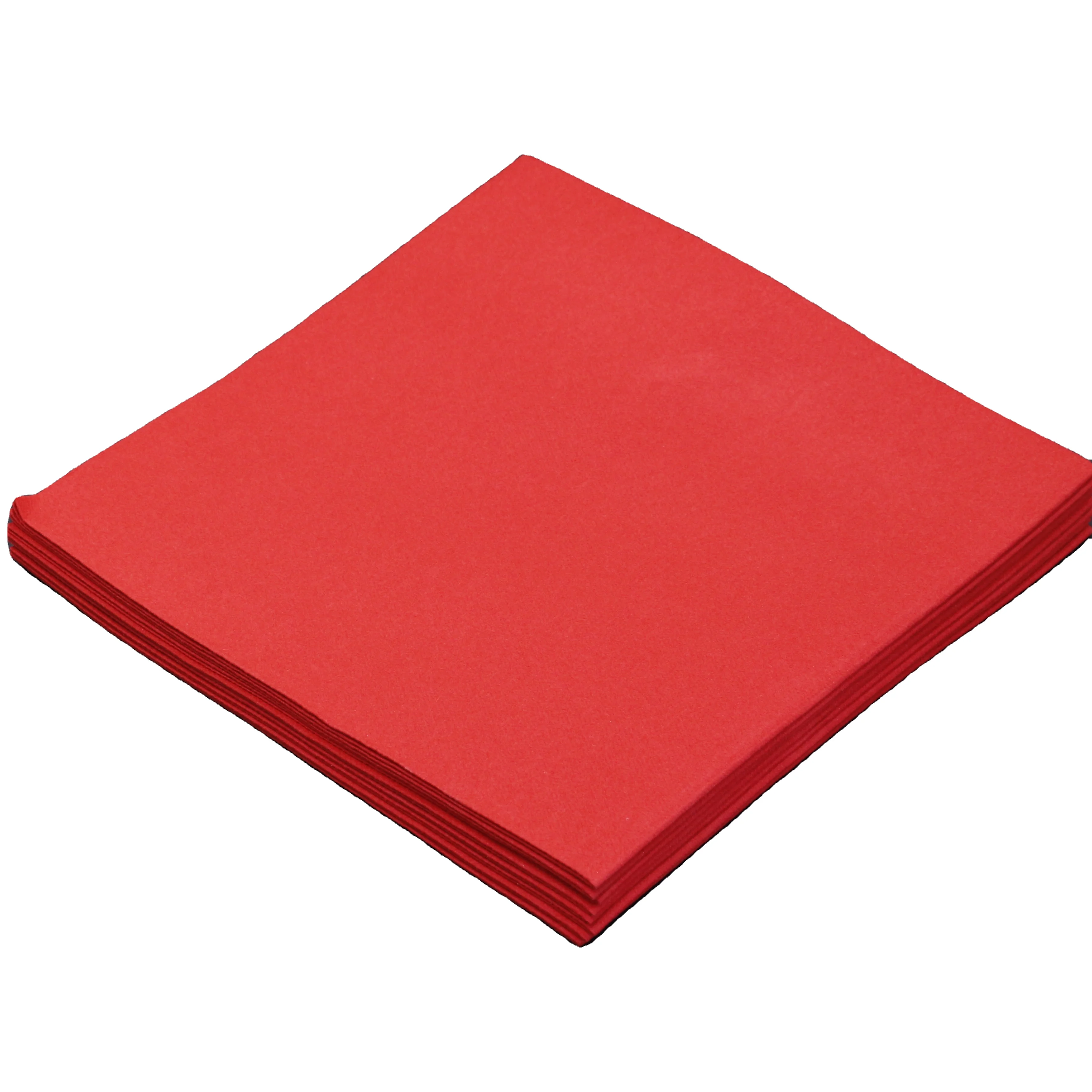 Индивидуальные цветные тканевые салфетки с логотипом