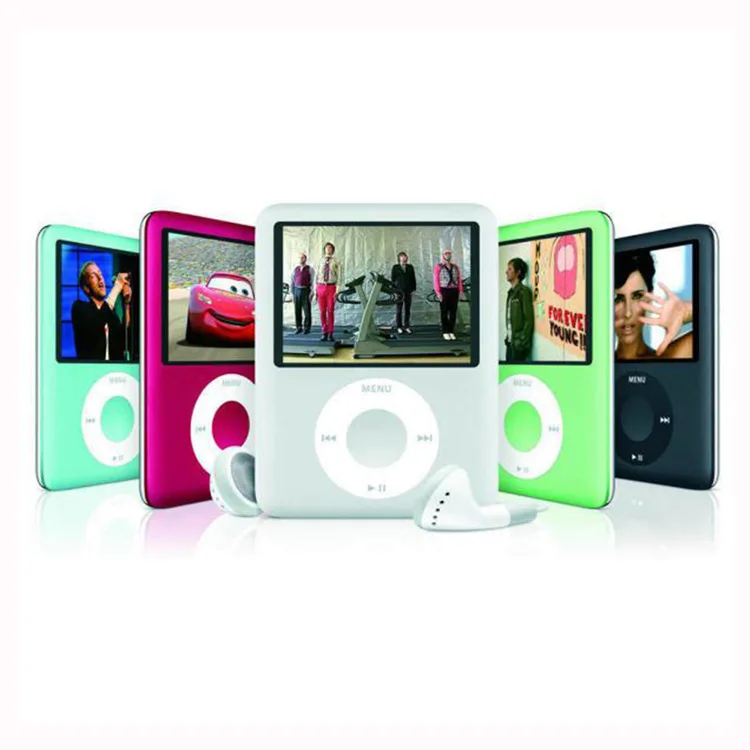 1.8 inch mp3 player 8GB Music playing with fm radio video player E-book player MP3 with built-in memory.