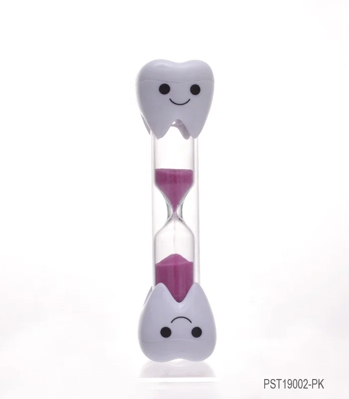 
Mini Plastic Hourglass Sand Timer for Toothbrushing/Bathroom 