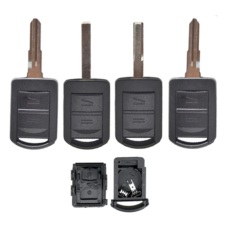 Remote car key shell case 2buttons for Opel Vauxhall Corsa C Meriva HU43 HU100 YM28 HU46 key blank cover