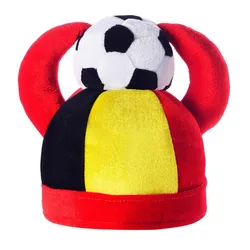 World Cup 2022 Products Head Wear Fans Soccer Crazy Horn Hat Football Fan Funny Hats