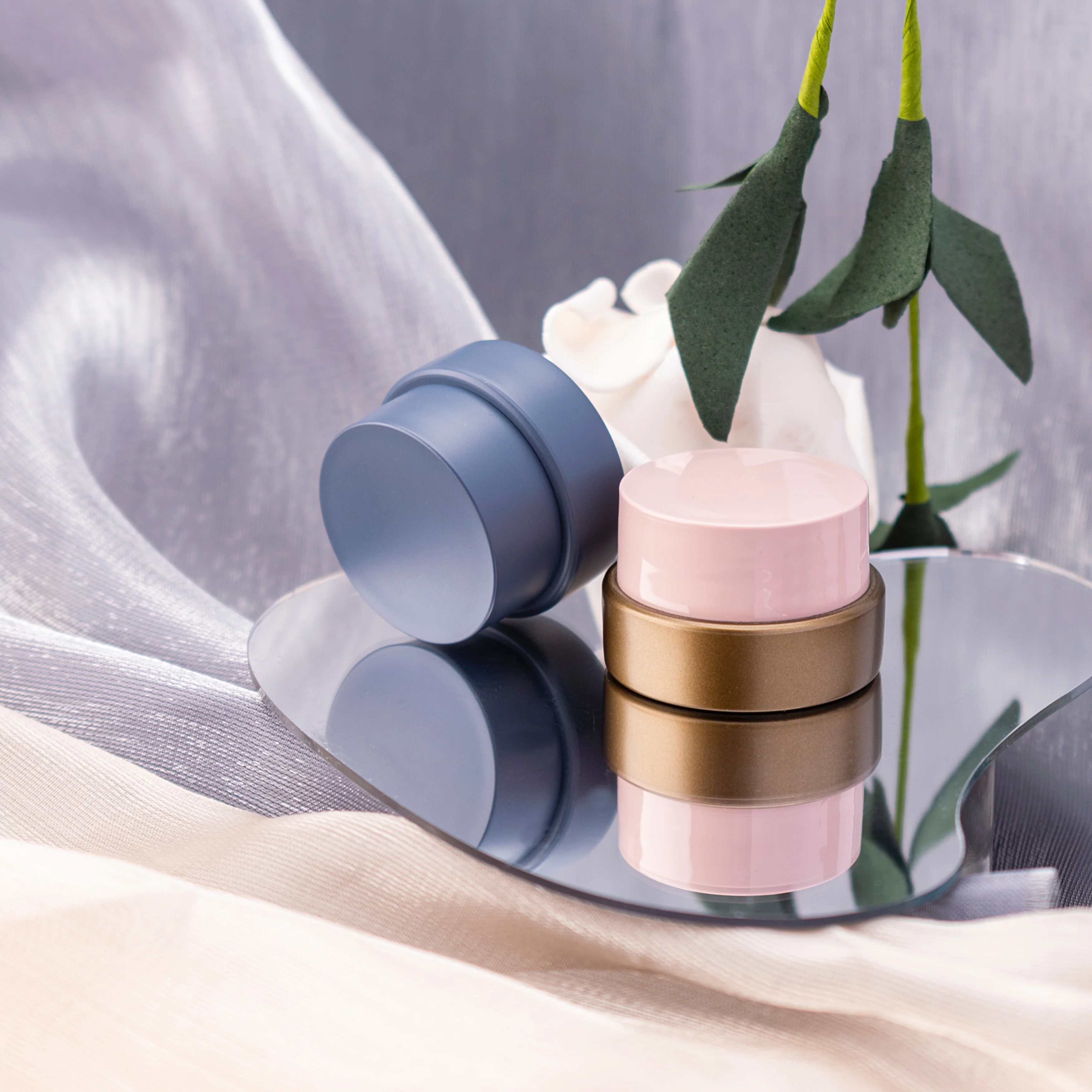 colorful custom wholesale 5g recycled plastic jar painting gel polish dip powder jar for cosmetic plastic jar with lid