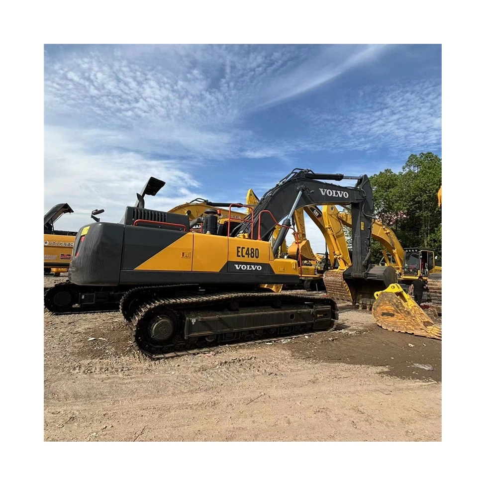 Hot Selling Volvo EC480 Crawler Excavator High Quality 100% Readiness Good Condition Cheap Price Caterpillar Komatsu Engine