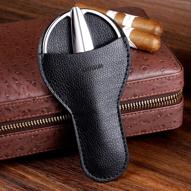 Wholesale Custom Stainless Steel smoking tools Cigar Accessories Cigar Cutter Scissors for sale