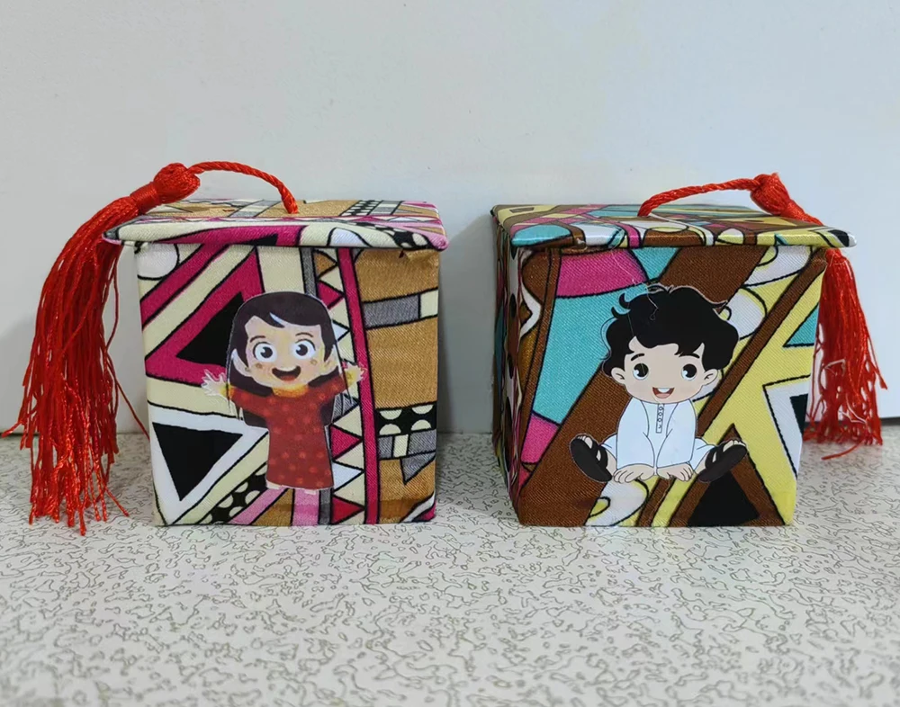 Wedding Gift Jewelry Organizer Case Plastic Candy Box Snack Serving Tray Eid Ramadan Style Storage Organizer Container