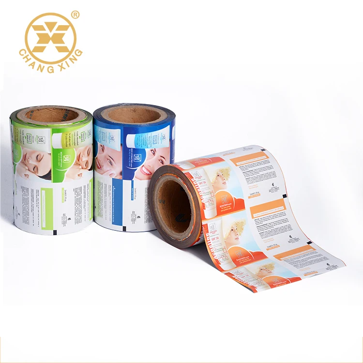 OEM Factory Price Custom Printed Daily Chemical Packing Plastic Film Roll Barrier Aluminum Cosmetic Cleaning Liquid Films