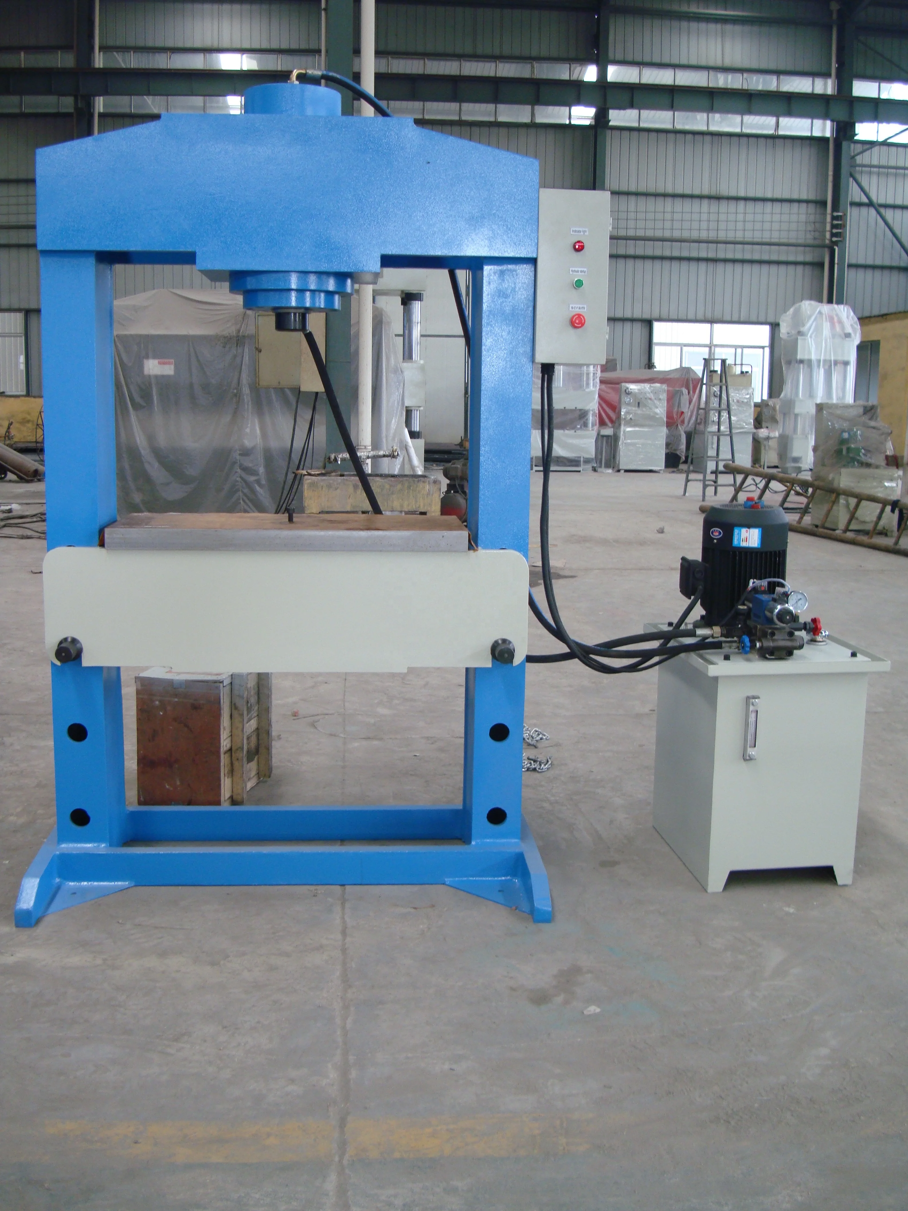 mini homemade electric  gantry hydraulic press