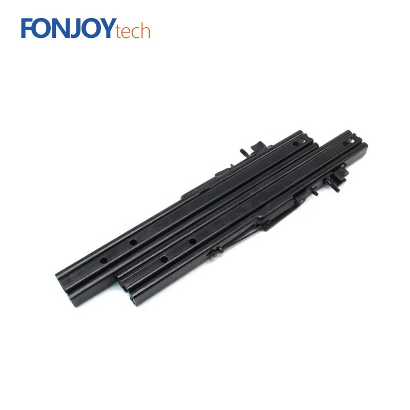 universal standard car seat slider rail adjustable double lock for auto driver seat and racing seat