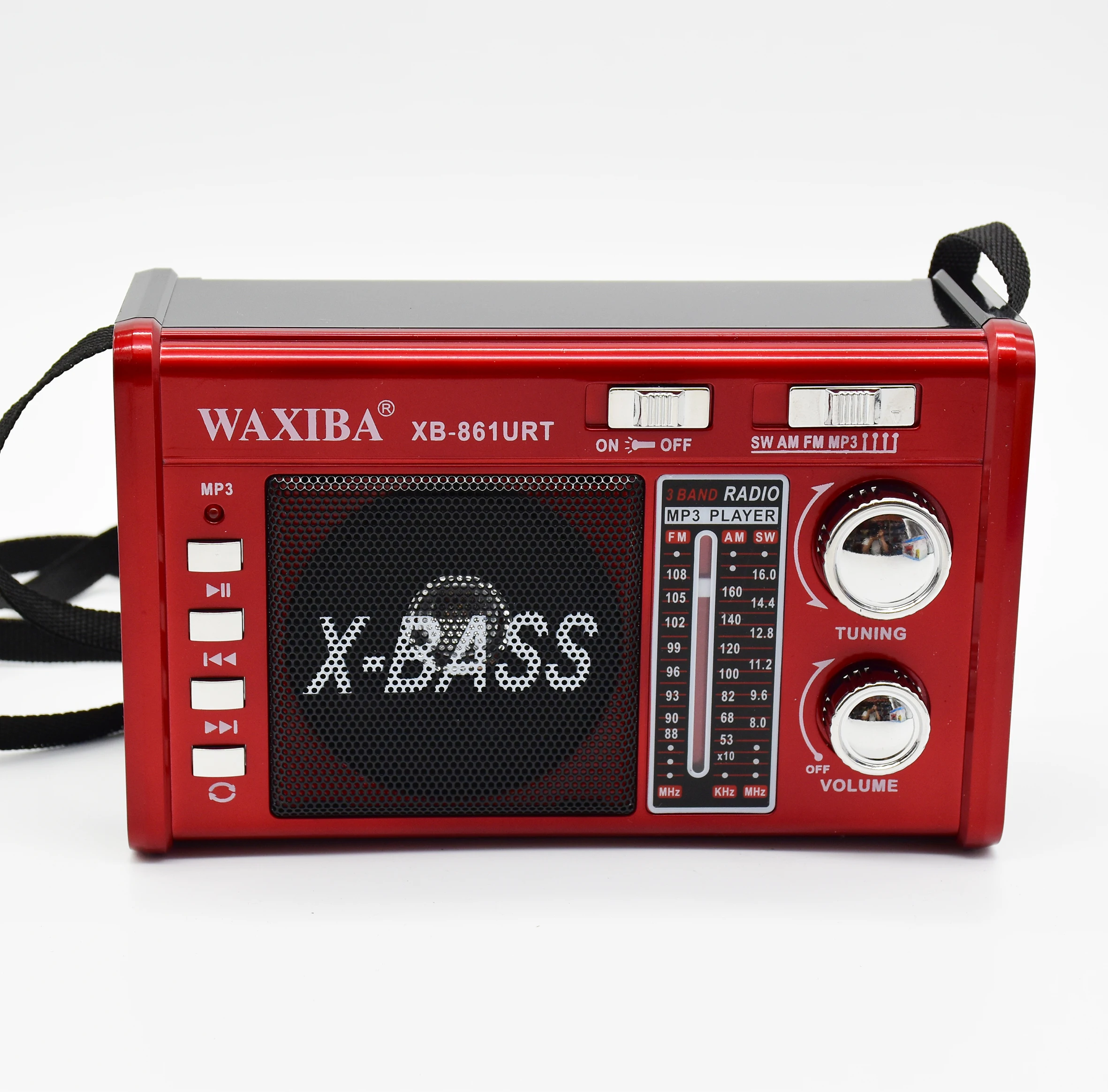 Новый 2021 портативный FM AM радио XB-861URT Ретро USB Всемирный приемник waxiba аккумуляторная батарея Главная