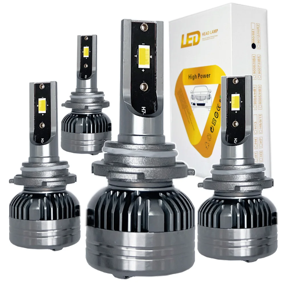 H1 H3 9005 H4 H7 Car Bulb Led Car Headlight Bulb 72W 6000K 10000LM 12V Seat Leon 2013 Led T5 Vw Transporter Led Headlight Vw Fox