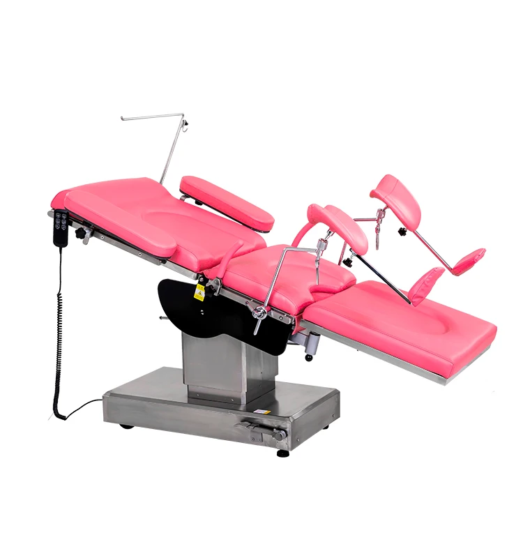 Hot sale operating surgical bed hospital gynecology examination delivery table