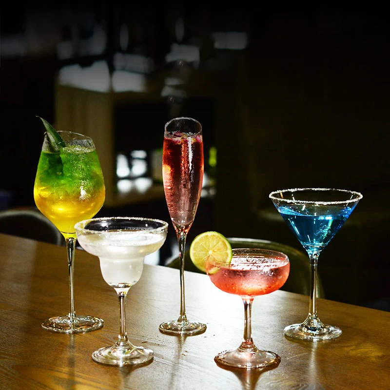 Creative Personality Bar Party Wedding Celebration Goblet Cocktail Glass Martini Margarita Glass