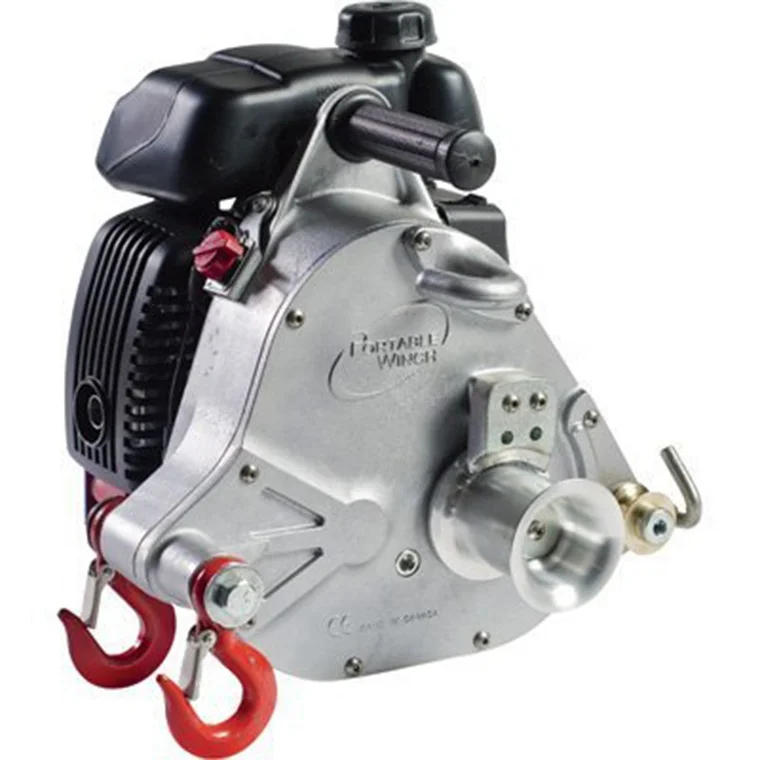 4-Stroke Gasoline Engine PCW5000 Portable Winch