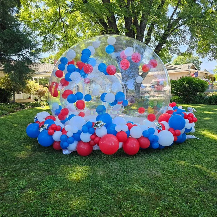 Наружная Вечеринка bubble fun для отеля кемпинга надувные палатки с прозрачным куполом пузырьками надувной дом