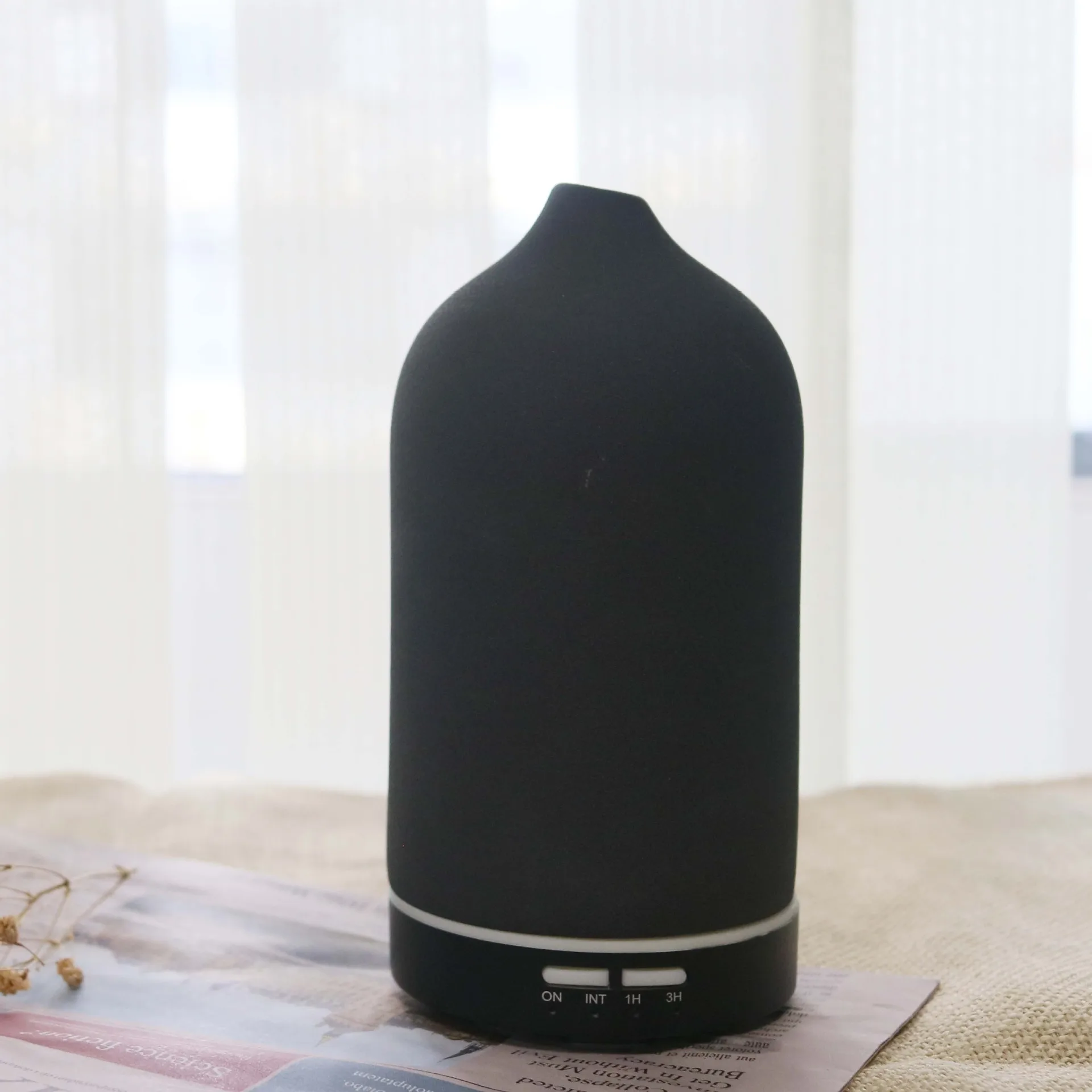Newest White Ceramic Electric Essential Humidifier Fragrance Home Ultrasonic Aroma Therapy Essential Oil Diffuser