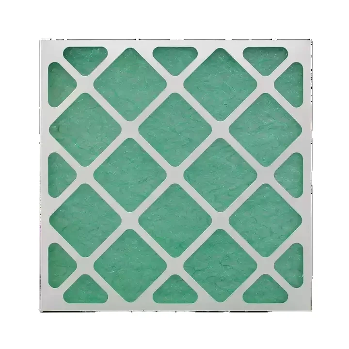 Factory Air Filter High Performance Ac Havc Panel Pleated Pre Air Purifier Filter With Glass Fiber G3