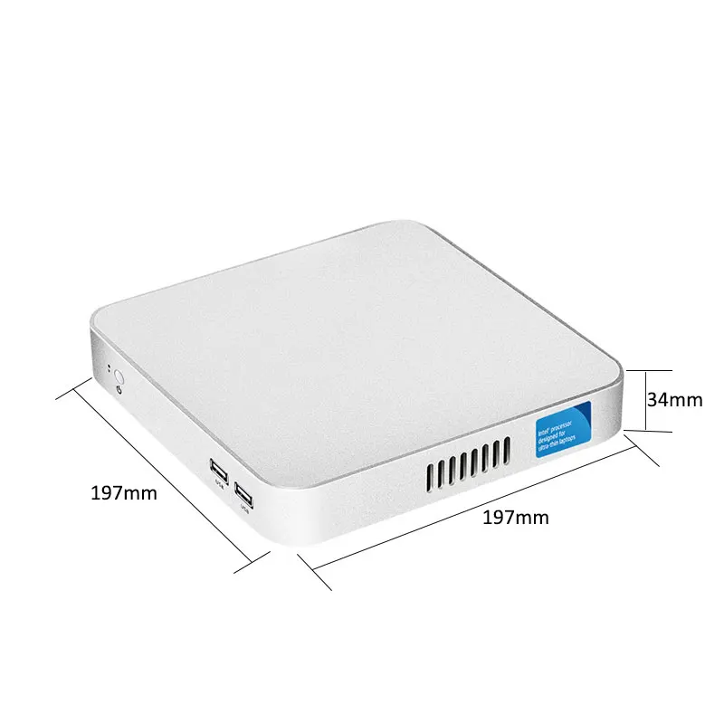  Мини-ПК Intel Celeron J1900 для дома и офиса компьютер с четырехъядерным процессором без платы управления HTPC Nuc w/ HD VGA Wi-Fi LAN