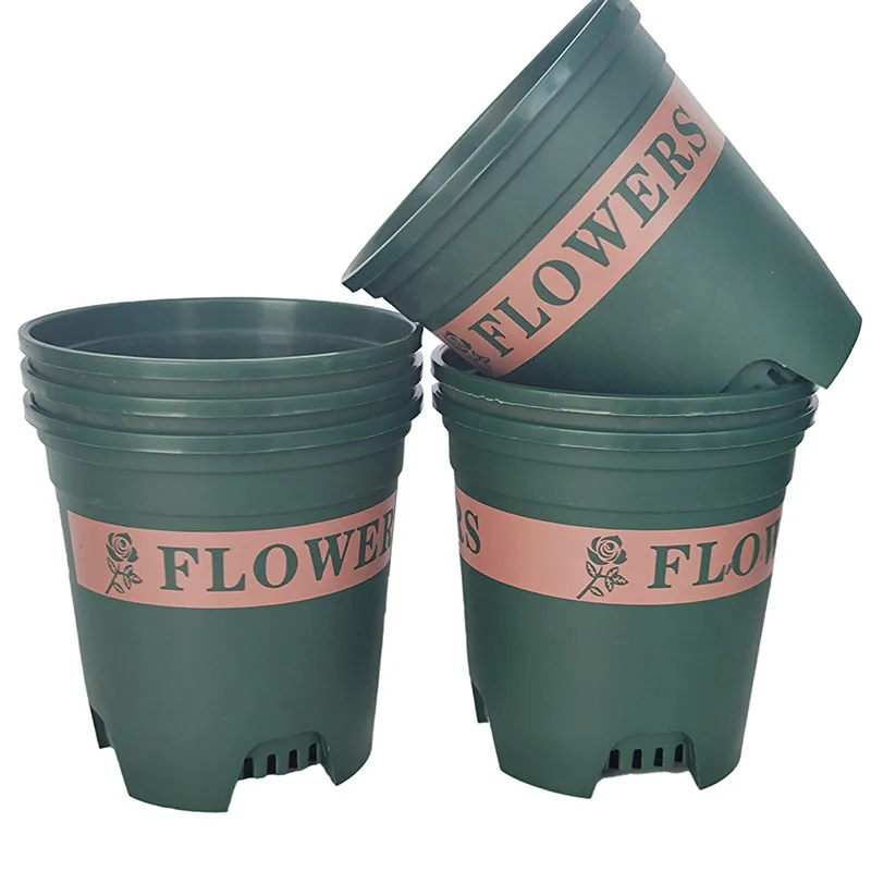 Creative bottom mesh plant nursery plastic flowerpot garden flowerpot plastic flowerpot