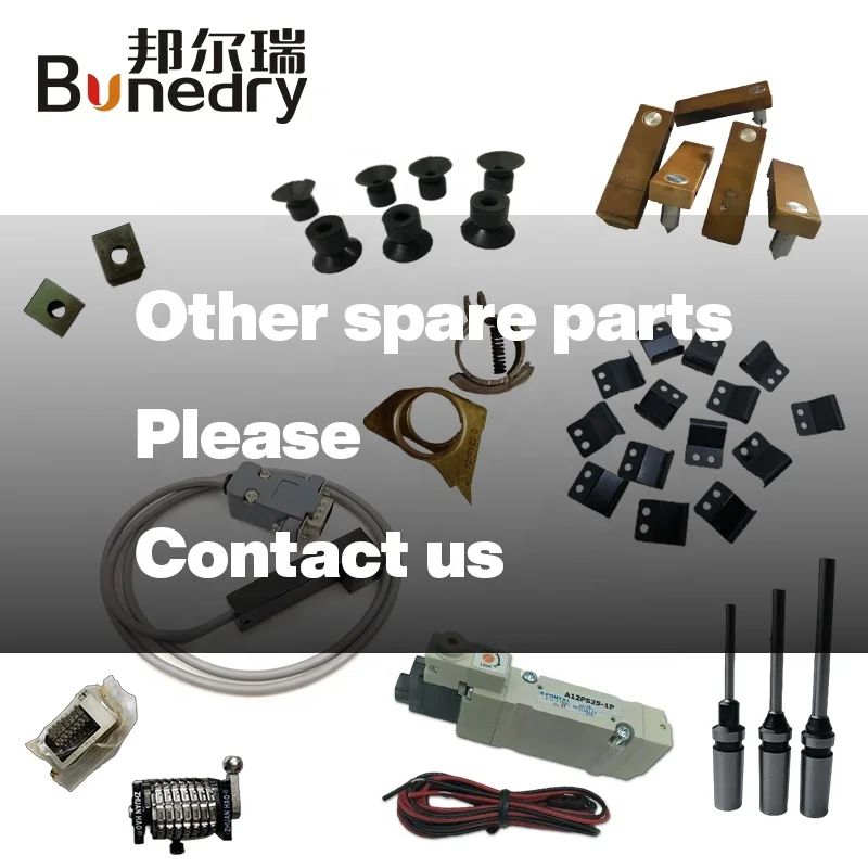 Gripper Bar T-1304F Offset Printing Machine Windmill 10x15 T-Platen Press Printing Machinery Part Length 353mm