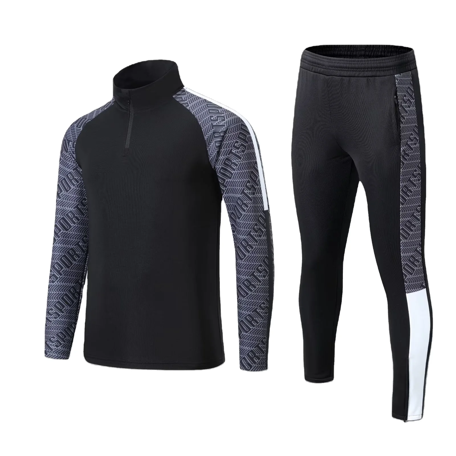 2023 New Design Thai Quality Football Tracksuit Cheap Price Custom Sports Tracksuits