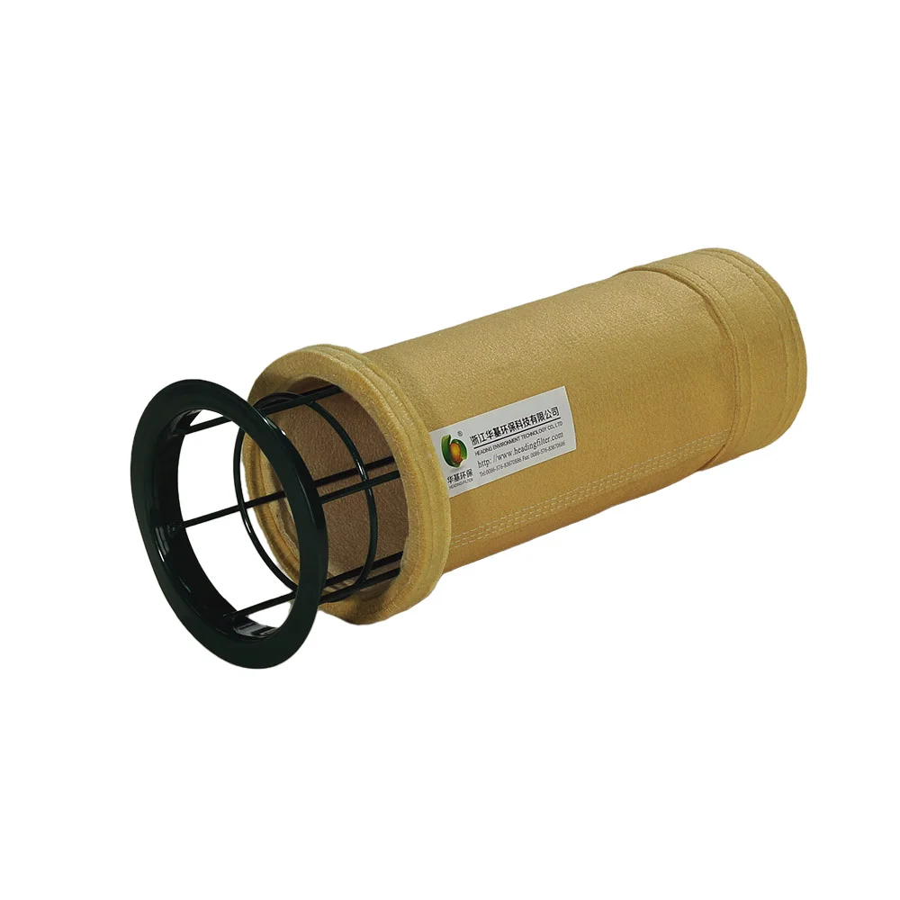 Filter bag P84 filter bag 500g for asphalt plant nonwoven felt hot sale waste incinerator
