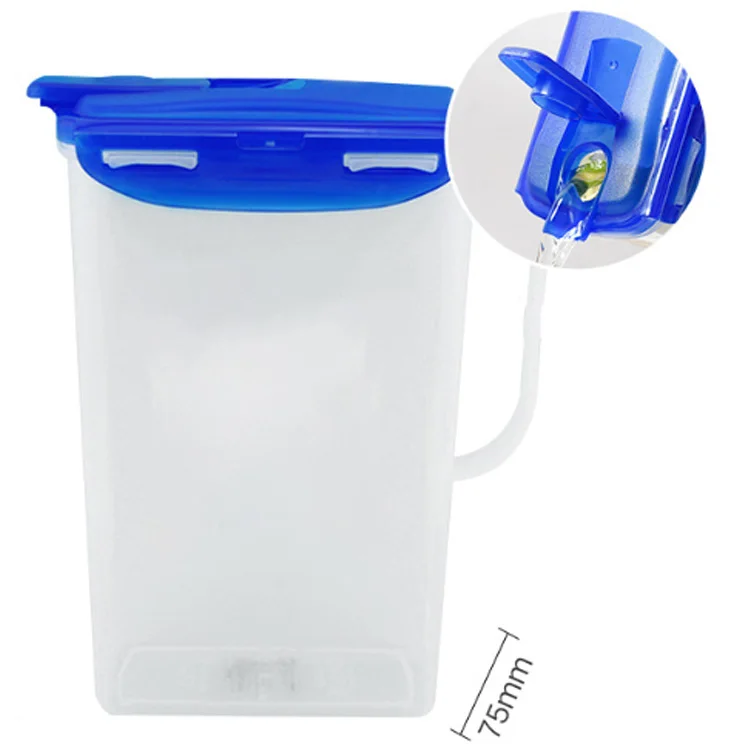 Juice Pitcher, Jug, Plastic Pot, Pitcher for Refrigerator