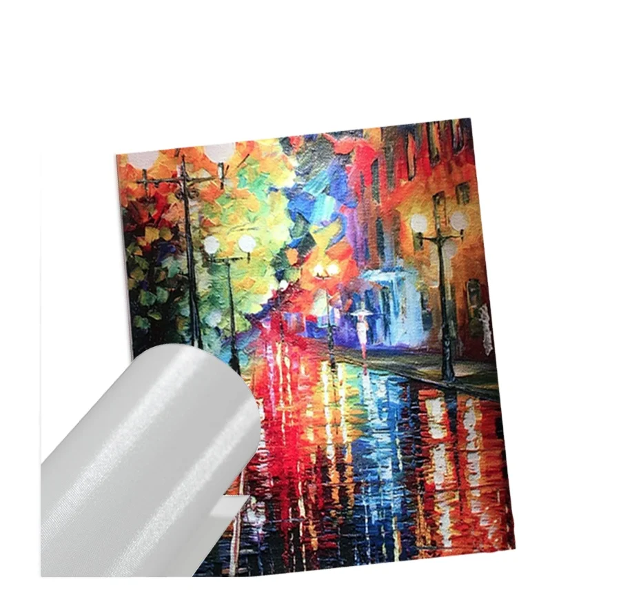 Прямая продажа, полиэфирный глянцевый водонепроницаемый холст, черно-белый художественный холст, афроамериканский предварительно нарисованный холст для рисования