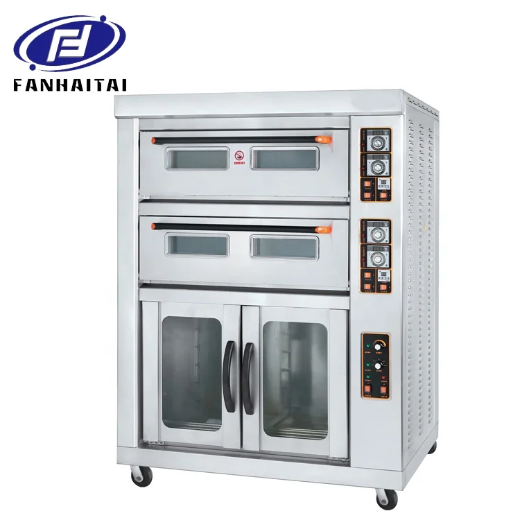 FHT-China Factory wholesale prices commercial bakery equipment three deck 3 trays electric bakery baking oven
